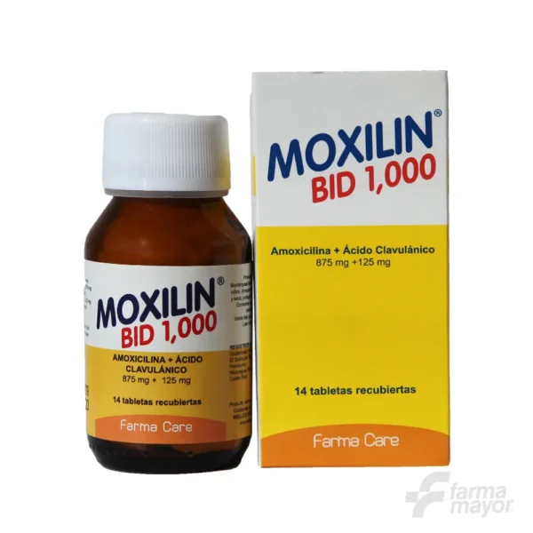 MOXILIN TABLETAS 875/125MG x 14