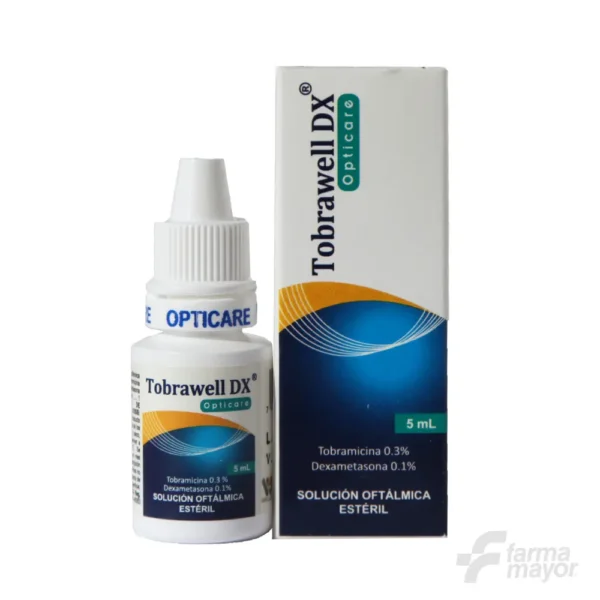 TOBRAWELL DX SOLUCION OFTALMICA X 5ML