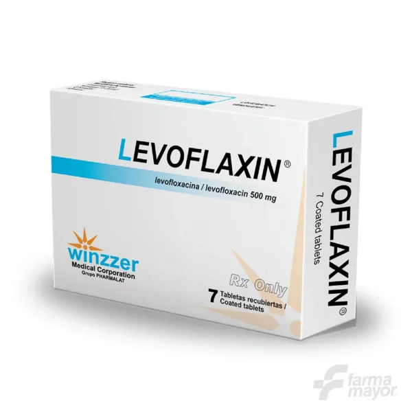 LEVOFLAXIN TABLETAS 500MG x 7