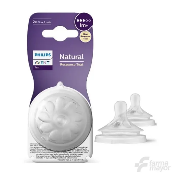 MAMON AVENT NATURAL RESPONSE FLUJO 3 X 2 (1M )