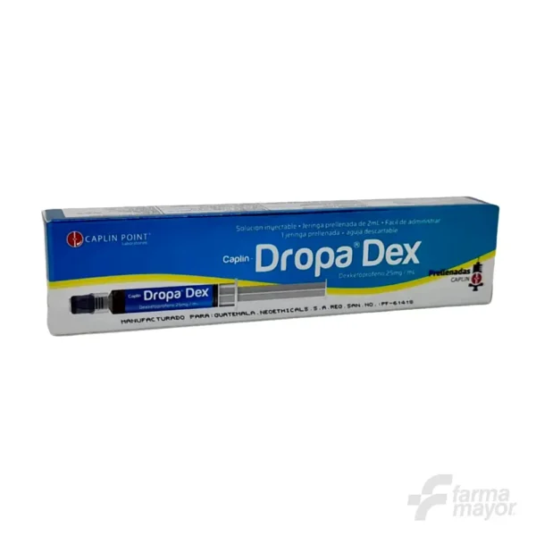 DROPA DEX (DEXKETOPROFENO 25MG/ML) JERINGA PRELLENADA