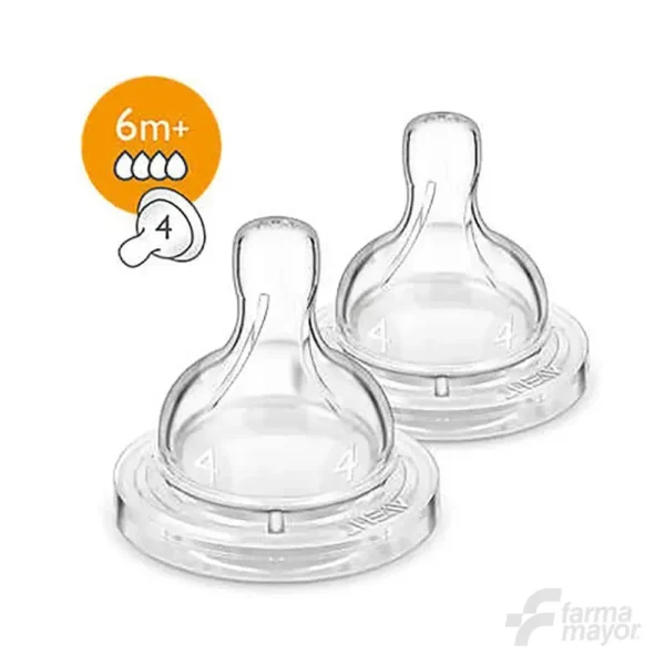 MAMON AVENT CLASSIC FLUJO ESPESO X 2 (6M )