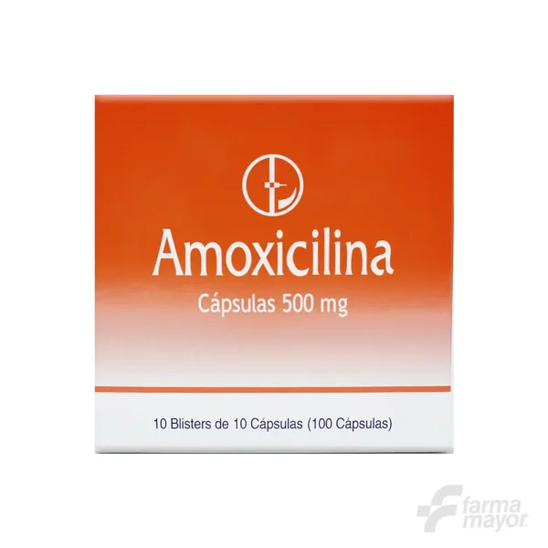 AMOXICILINA CAPS 500MG X UNIDAD (CAJA 100) . CAPLIN POINT