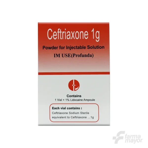 CEFTRIAXONA 1GR LIDOCAINA INY. – KIT. CAPLIN POINT