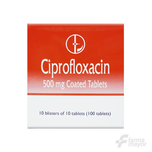 CIPROFLOXACINA TAB 500MG X 10 TABLETAS (CAJA 10 BLISTER). CAPLIN POINT