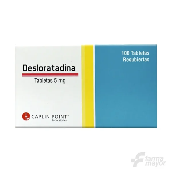 DESLORATADINA TAB. 5MG X 10 TABLETAS (CAJA 10 BLISTER). CAPLIN POINT