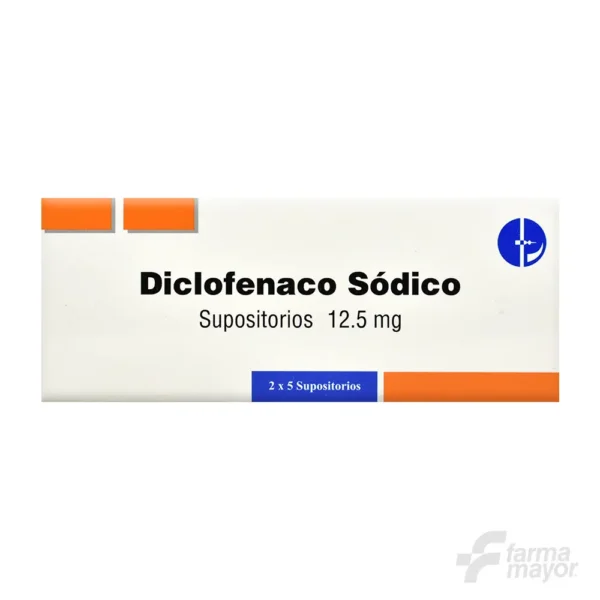 DICLOFENACO SUPOSITORIO 12.5MG X 1(CAJA CAJA 10 ). CAPLIN POINT