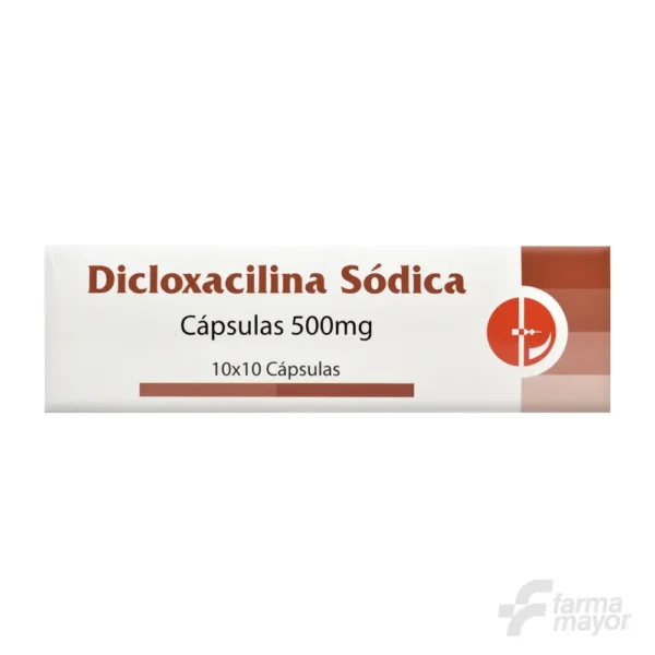 DICLOXACILINA SODICO CAPS. 500MG X 1 CAPSULAS(CAJA100). CAPLIN POINT