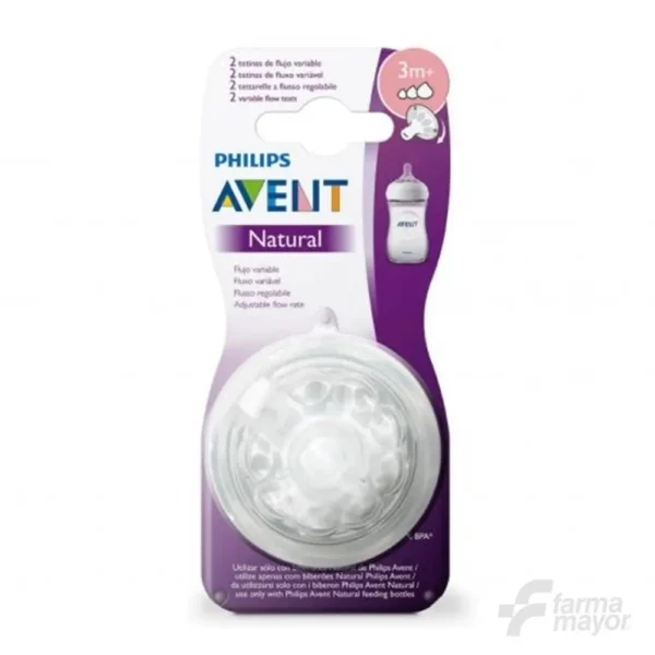 MAMON AVENT NATURAL FLUJO VARIABLE X 2 (3M )