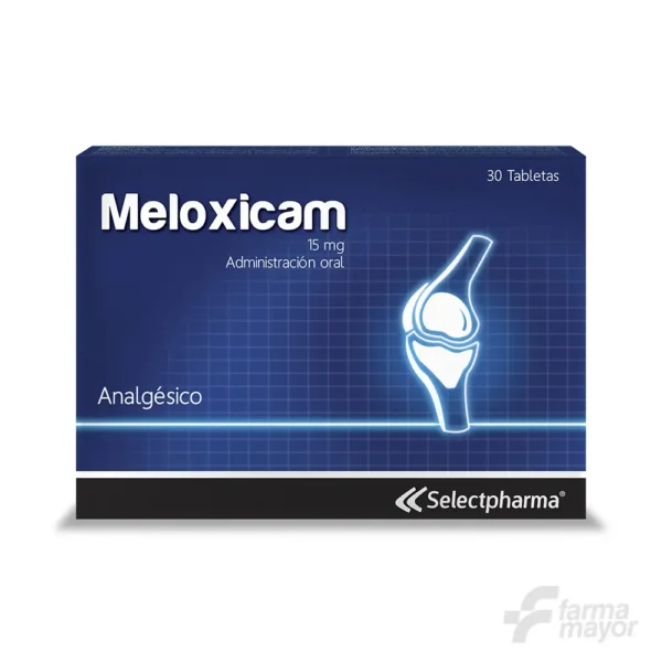 MELOXICAM 15MG TABLETA CAJA*30 (SELECTPHARMA)