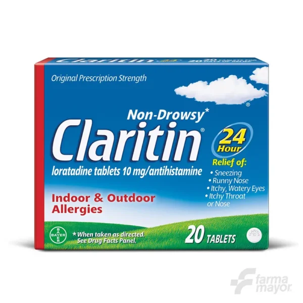 CLARITYNE 10 MG.X 20 TABS.