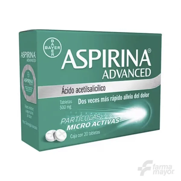 ASPIRINA ADVANCE TABLETAS X 20