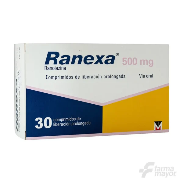 RANEXA 500MG 30 COMPRIMIDOS