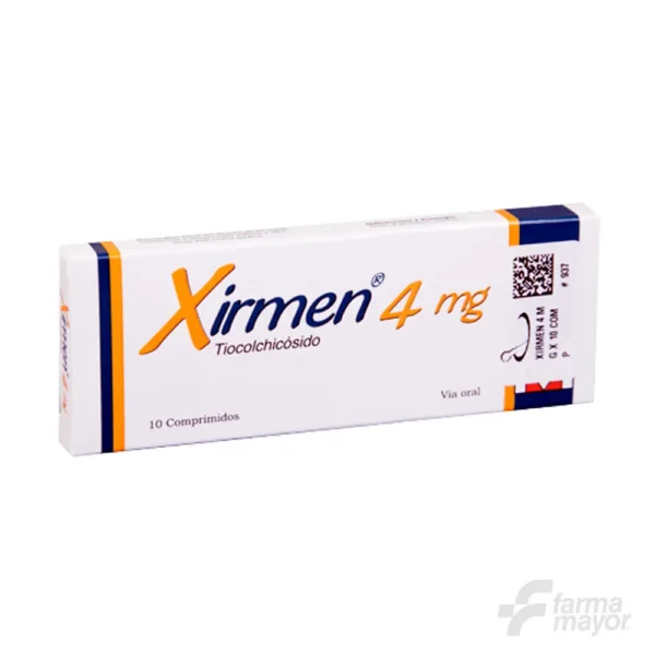 XIRMEN 4MG X 10 COMPRIMIDOS