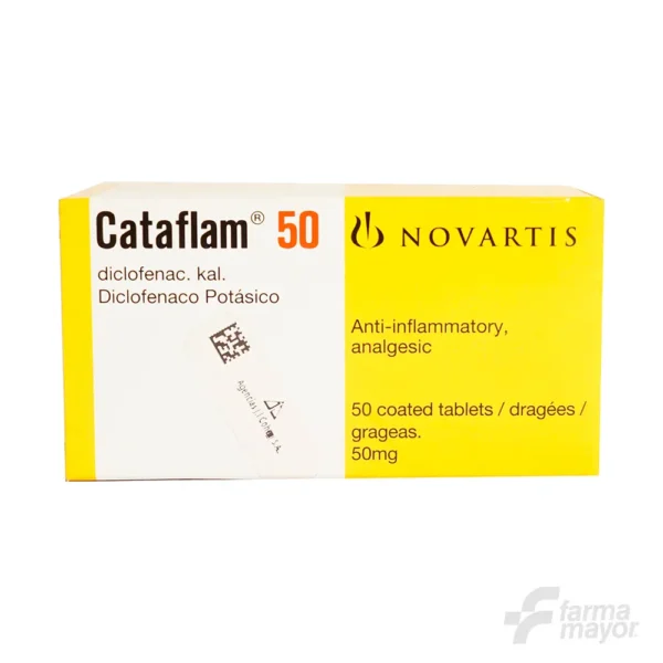 CATAFLAM GRAGEAS 50 MG X UNIDAD (CAJA 50)